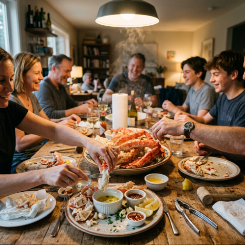 Wild-Caught Alaskan King Crab Legs – Premium Ocean Fresh Seafood