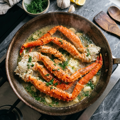 Wild-Caught Alaskan King Crab Legs – Premium Ocean Fresh Seafood
