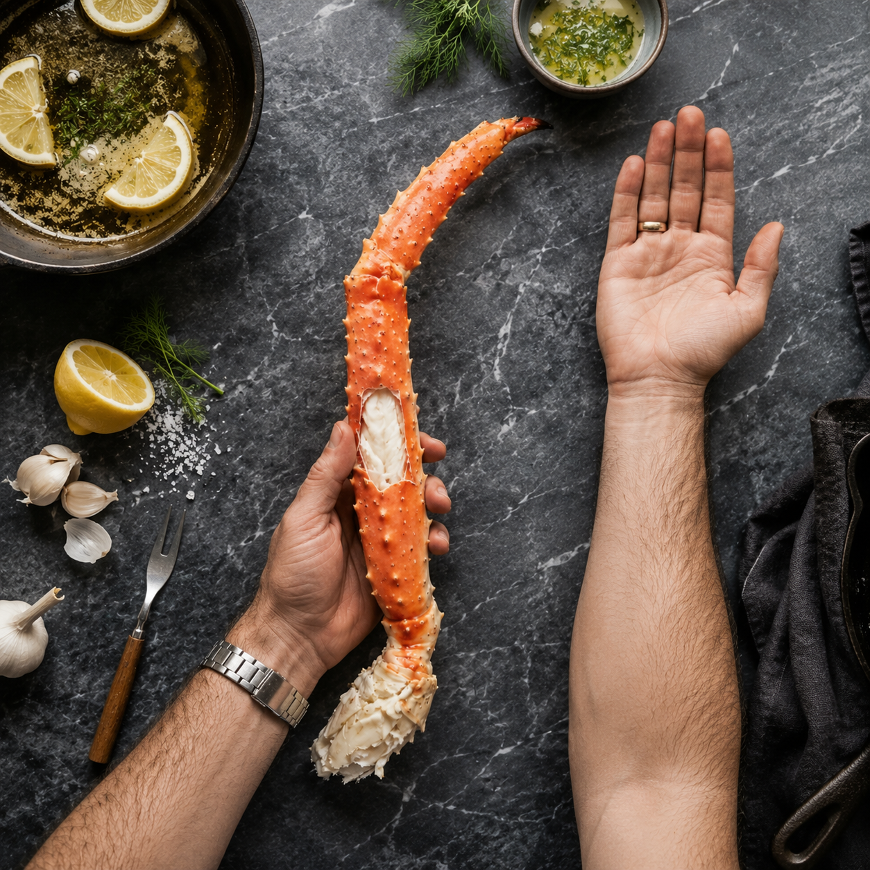 Wild-Caught Alaskan King Crab Legs – Premium Ocean Fresh Seafood